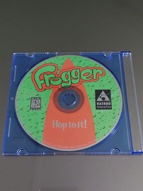 Hasbro Interactive Frogger Hop To It Vintage 1997 CD-Rom Game.